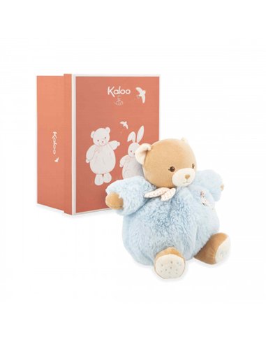 PATAPOUF OURS BLEU 17CM - Kaloo