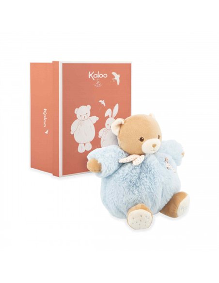 PATAPOUF OURS BLEU 17CM - Kaloo