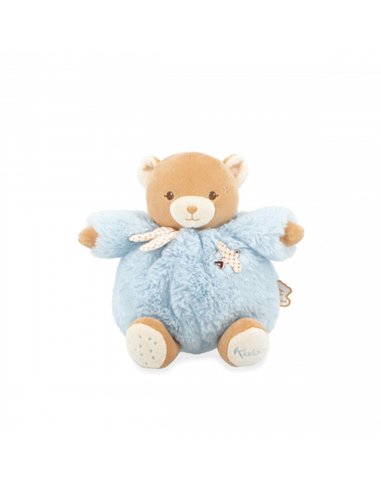 PATAPOUF OURS BLEU 17CM - Kaloo
