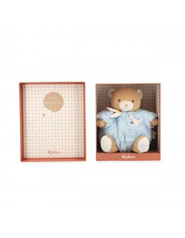 PATAPOUF OURS BLEU 17CM - Kaloo