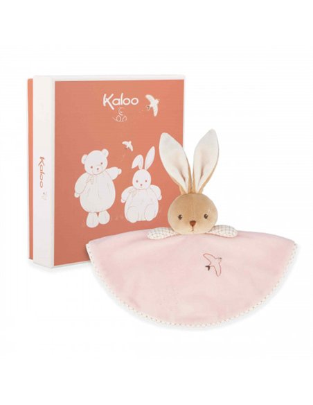 DOUDOU LAPIN ROND ROSE - Kaloo