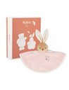 DOUDOU LAPIN ROND ROSE - Kaloo