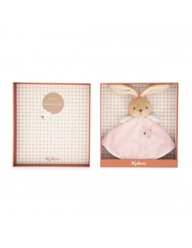 DOUDOU LAPIN ROND ROSE - Kaloo