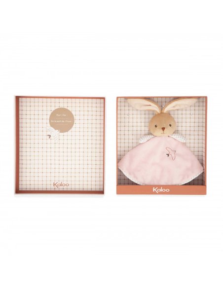 DOUDOU LAPIN ROND ROSE - Kaloo