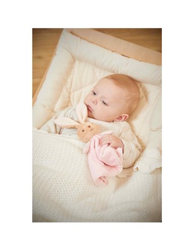 DOUDOU LAPIN ROND ROSE - Kaloo