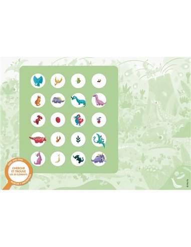 Puzzle cherche et trouve - Les dinosaures - Auzou