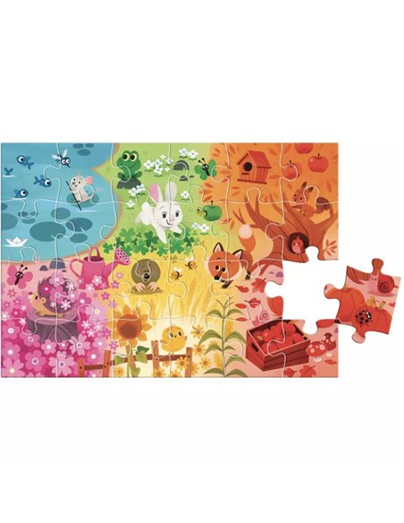 Puzzle cherche et trouve des tout-petits - Les couleurs - Auzou