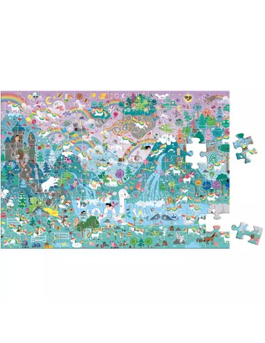 Puzzle cherche et trouve - Licornes - Auzou