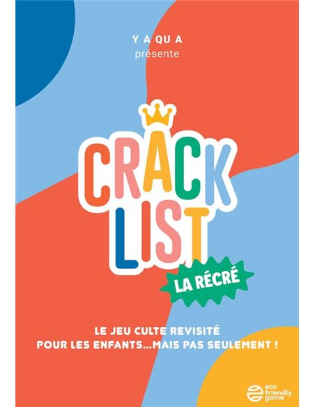 CRACK LIST : La récré (kids)