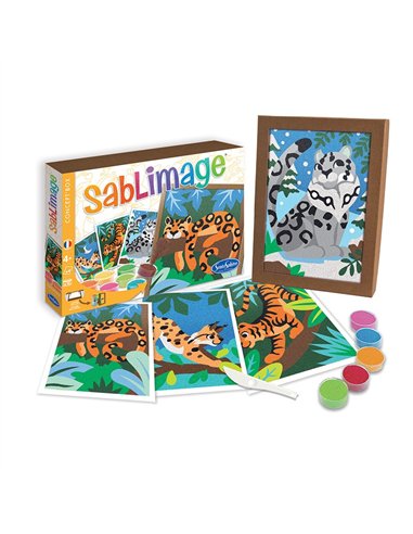 SABLIMAGE CONCEPT BOX - FELINS DU MONDE