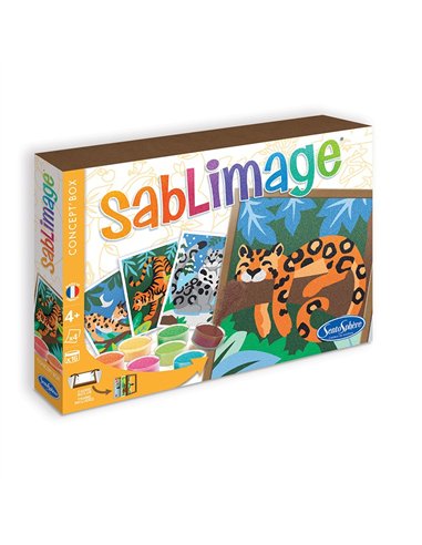 SABLIMAGE CONCEPT BOX - FELINS DU MONDE