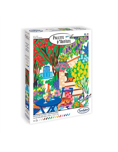 PALETTE D'ARTISTE - Patio Andalou - Sentosphère