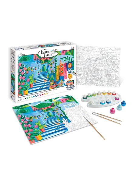 PALETTE D'ARTISTE - La Ville Bleue - Sentosphère