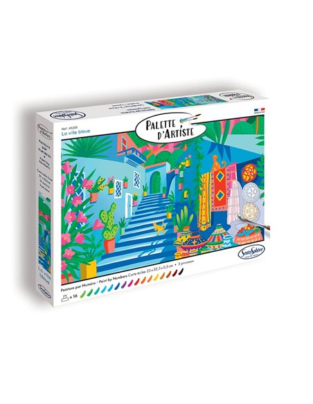 PALETTE D'ARTISTE - La Ville Bleue - Sentosphère
