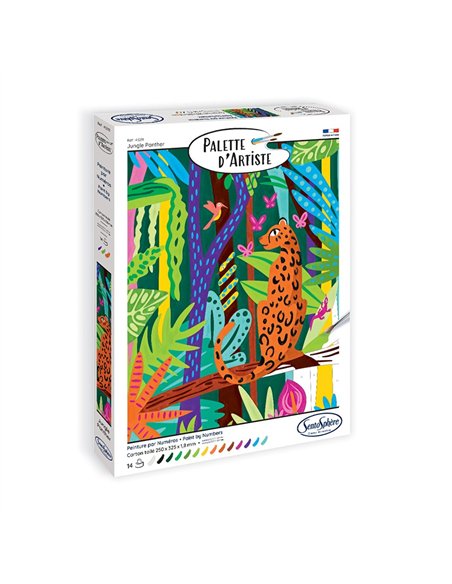 PALETTE D'ARTISTE - Jungle Panther - Sentosphère