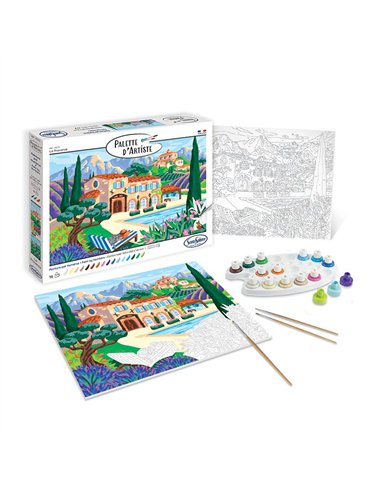 PALETTE D'ARTISTE - La Provence - Sentosphère