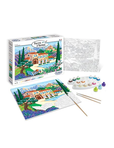 PALETTE D'ARTISTE - La Provence - Sentosphère
