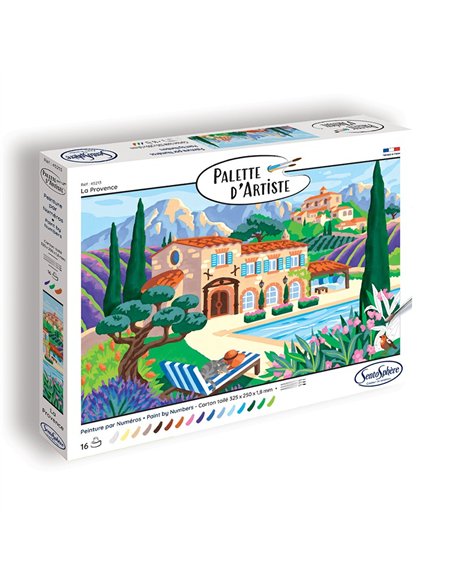 PALETTE D'ARTISTE - La Provence - Sentosphère