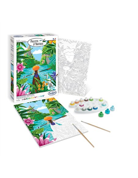 PALETTE D'ARTISTE - Lagon en Thaïlande - Sentosphère