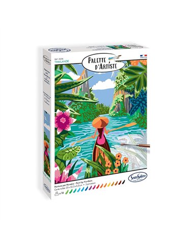 PALETTE D'ARTISTE - Lagon en Thaïlande - Sentosphère