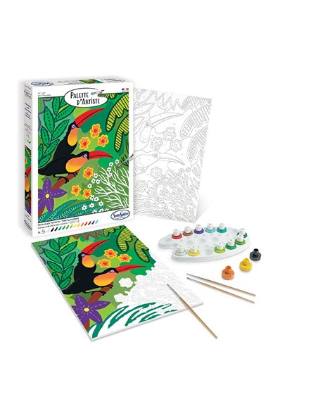 PALETTE D'ARTISTE - Les Toucans - Sentosphère