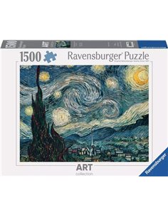 Puzzle 1500 pièces - La Nuit étoilée / Vincent Van Gogh
