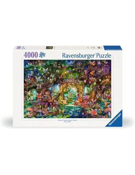 Puzzle 4000 pièces - Le royaume des fées (Aimee Steward)