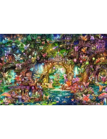 Puzzle 4000 pièces - Le royaume des fées (Aimee Steward)
