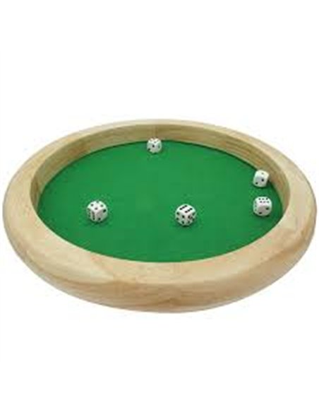 PISTE 35CM BOIS AVEC 5 DES