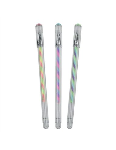 Set de 3 Stylos à Encre Gel Multicolore - Twist - Legami