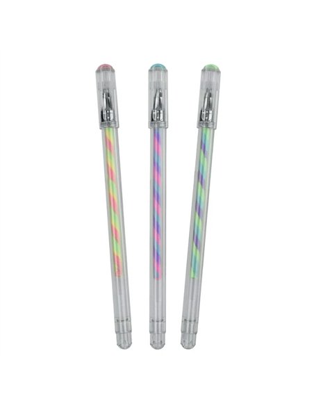Set de 3 Stylos à Encre Gel Multicolore - Twist - Legami