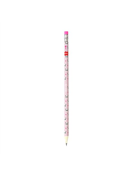 Crayon en Papier Recyclé - I Used To Be a Newspaper - panda - Legami