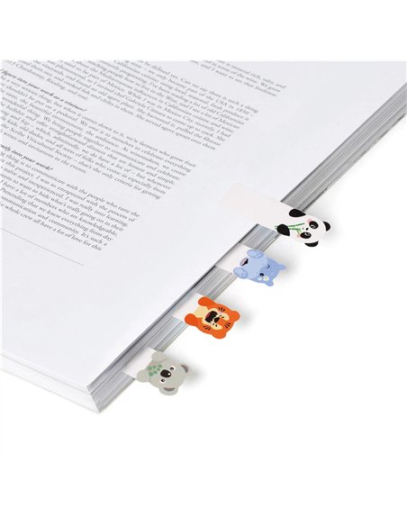 Marque-Pages Adhésifs - Keep in Mind - cute animals - Legami