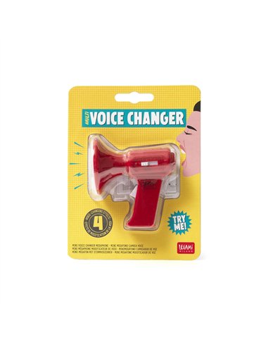 Mini Mégaphone Modificateur de Voix - Multi Voice Changer - Legami