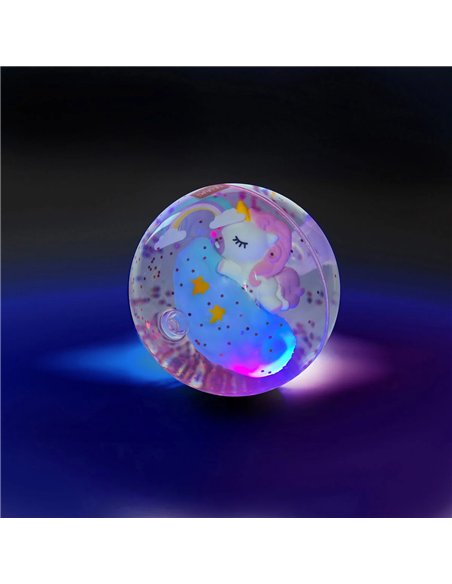 Balle Rebondissante Lumineuse licorne - Legami