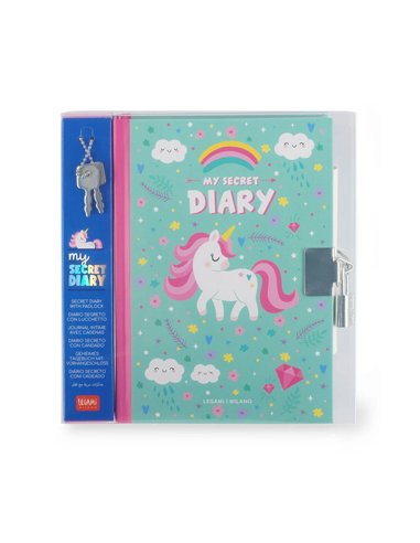 Journal Intime avec Cadenas - My Secret Diary licorne - Legami