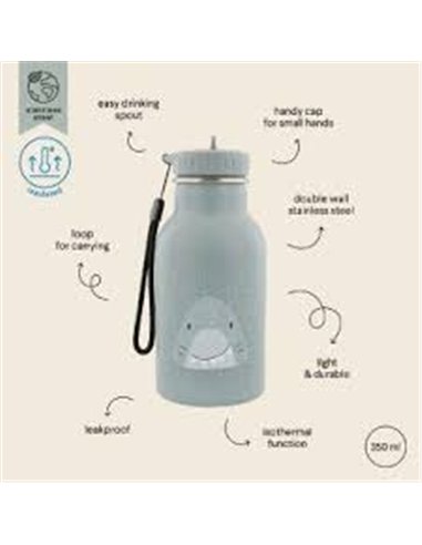 Gourde 350ml - Mr. Shark - Trixie