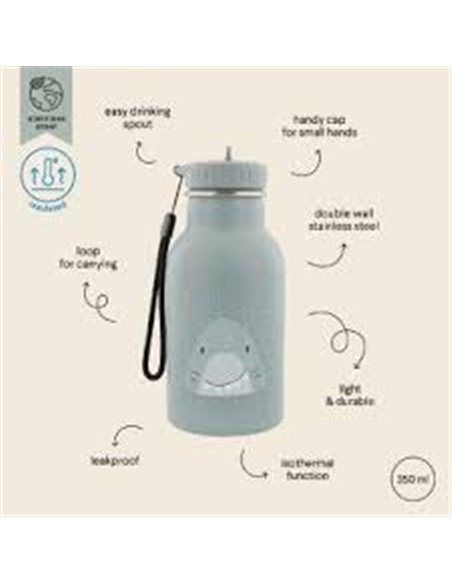 Gourde 350ml - Mr. Shark - Trixie