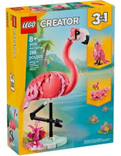 LEGO® CREATOR 31170 - ANIMAUX SAUVAGES : LE FLAMANT ROSE