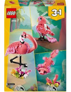 LEGO® CREATOR 31170 - ANIMAUX SAUVAGES : LE FLAMANT ROSE 2