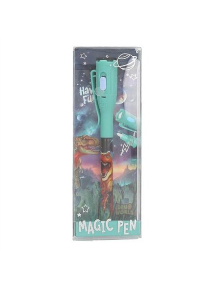 Dino World Crayon secret avec lumière LED