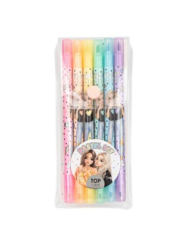 TOPModel Set de feutres de coloriage Pastell