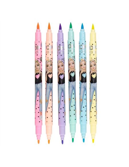 TOPModel Set de feutres de coloriage Pastell
