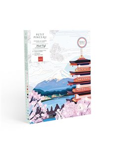 Coffret peinture au numéro - Mont Fuji - La petite épicerie