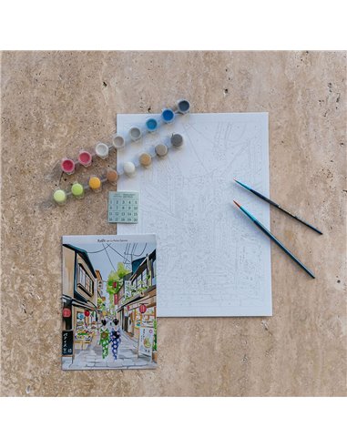Coffret peinture au numéro - Kyoto - la petite épicerie