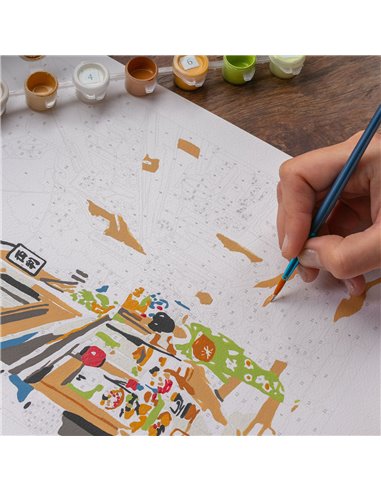 Coffret peinture au numéro - Kyoto - la petite épicerie
