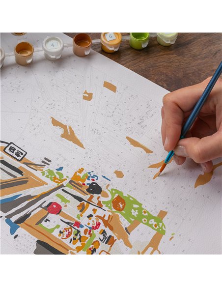 Coffret peinture au numéro - Kyoto - la petite épicerie