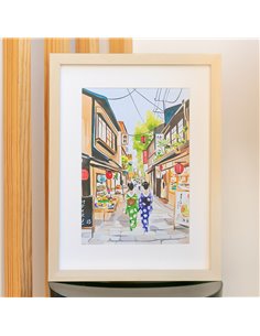 Coffret peinture au numéro - Kyoto - la petite épicerie 2