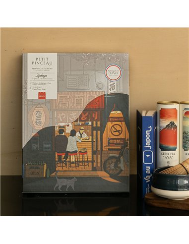 Coffret peinture au numéro - Izakaya par Eloze et Matthieu Verlaine