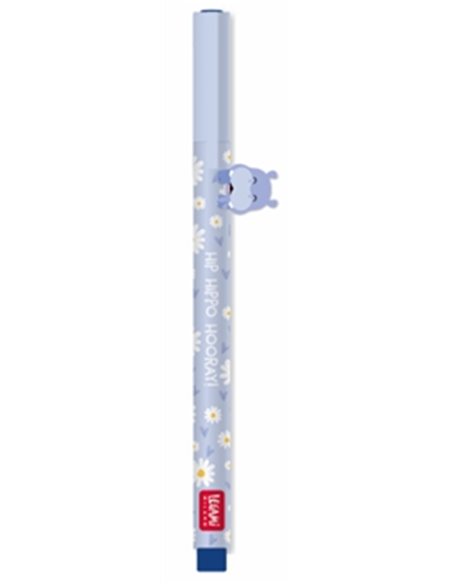 Stylo Gel Décoratif Lovely Friends hippo - LEGAMI
